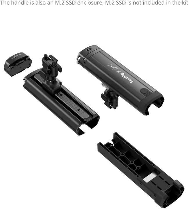 Image du produit SmallRig 4596 x Brandon Li All in One Mobile Video Kit Full Quick Release Co design Edition (Cage, Cage Accessoires, Poignée)