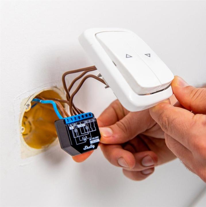 Productafbeelding Shelly WLAN schakelaar Actuator Plus 2PM WiFi-schakelaar (Schakelaandrijving)