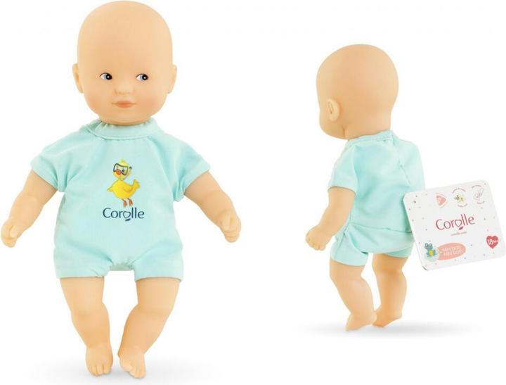 Produktbild Corolle Mini-Badebabypuppe, Blau, 20 cm