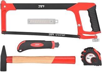Produktbild JET ABS Werkzeugkoffer 3/8", 122teilig mit Bosch Akkuschrauber