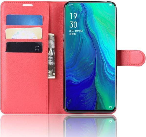 Immagine prodotto MU Classic Serie di copertine per libri in pelle Litchi (Oppo Reno 10x Zoom, Oppo Reno 5G)