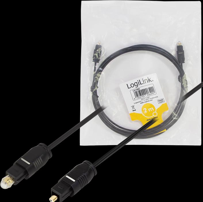 Actual product image LogiLink CA Toslink (2 m, Optical)