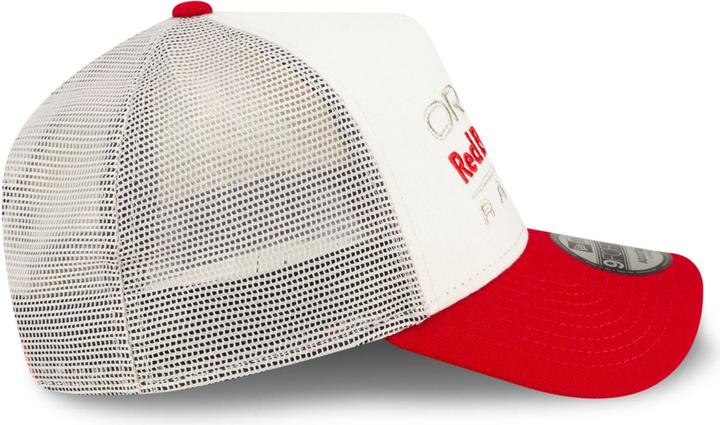 Actual product image New Era A-Frame Snapback Trucker Cap - Red Bull Racing Beige