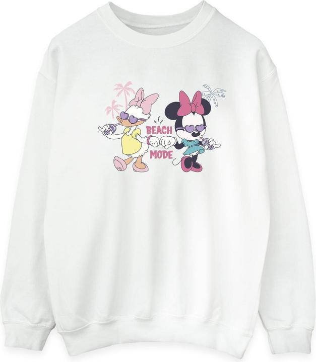 Disney Minnie Daisy Beach Mode Sweatshirt (S)
