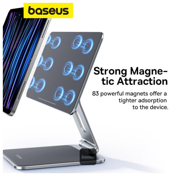 Immagine prodotto Baseus Supporto magnetico per tablet MagStable per Pad 12.9" (grigio)