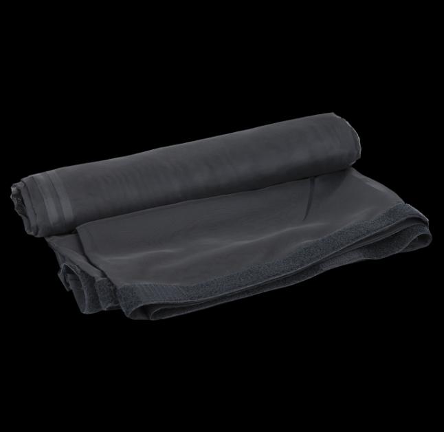 Image du produit Wentex Voile CS Rideau 300 x 300cm Noir (Drapé)
