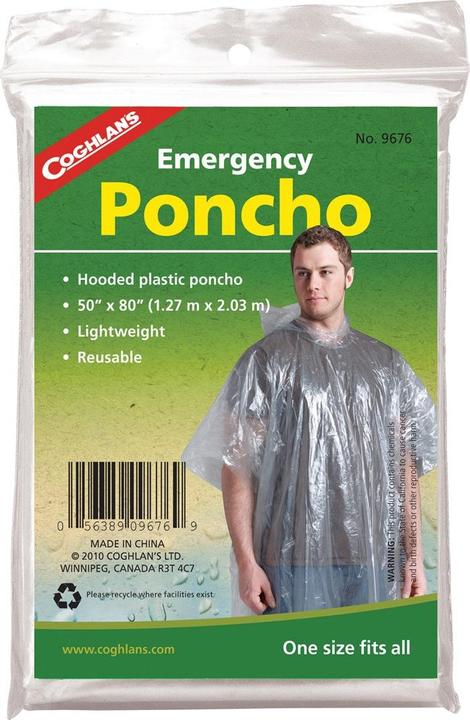 Actual product image Coghlan's Lightweight poncho (One size)