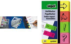Immagine prodotto Sigel Note adesive con simbolo (20 x 50 mm)