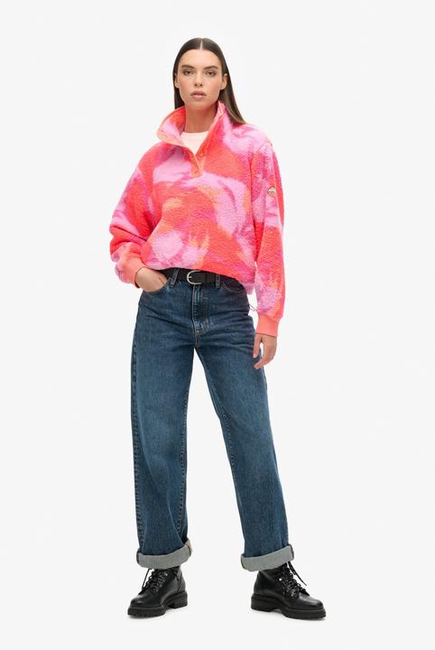 Actual product image Superdry Super Soft Printed Half Zip (10)