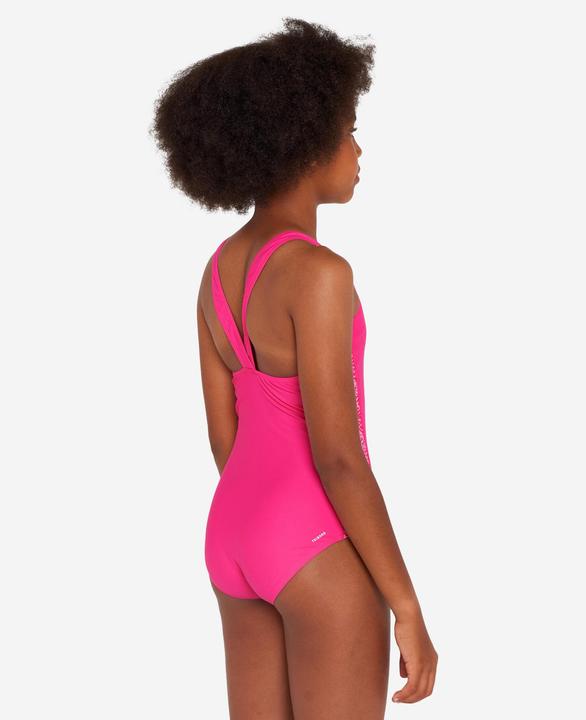 Image du produit Nabaiji Maillot de bain 1 pièce natation Fille - 100 Viki rose (10, 11, 12)