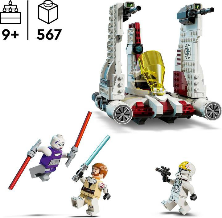 Productafbeelding LEGO V-19 Torrent starfighter (75432, LEGO Star Wars)