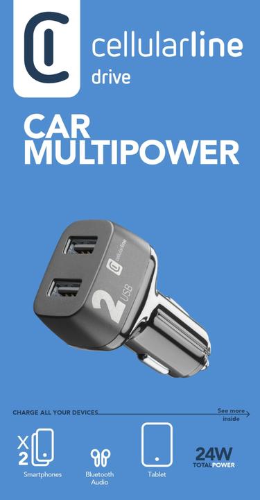 Actual product image Cellularline Car Multipower 2