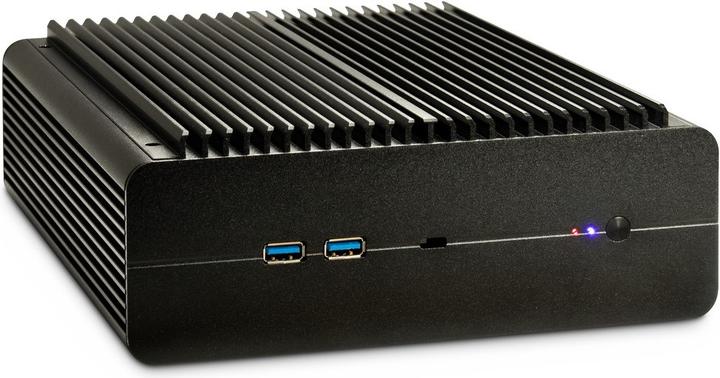 Produktbild Intertech Inter-Tech Geh Mini ITX IP-60 black 2xUSB 3.0 77x210x240mm (Mini-ITX)
