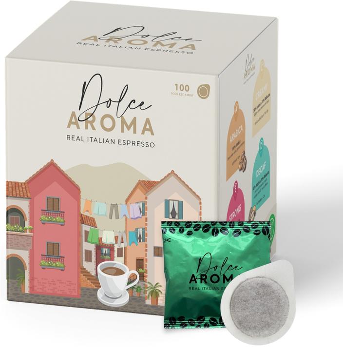 Aromatika Decaf 100 ESE Pads