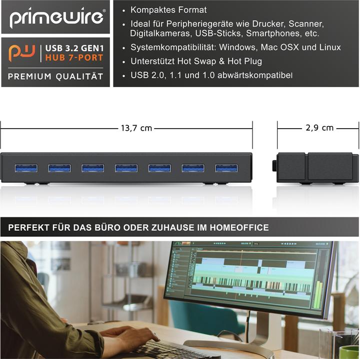 Produktbild Primewire Super Speed (7 Ports)