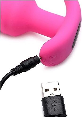 Immagine prodotto XR Brands 21X Plug anale vibrante in silicone con Remotel