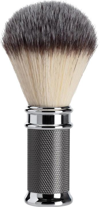 Actual product image Mootes Shaving brush dark matte chiseled (Shaving brush)