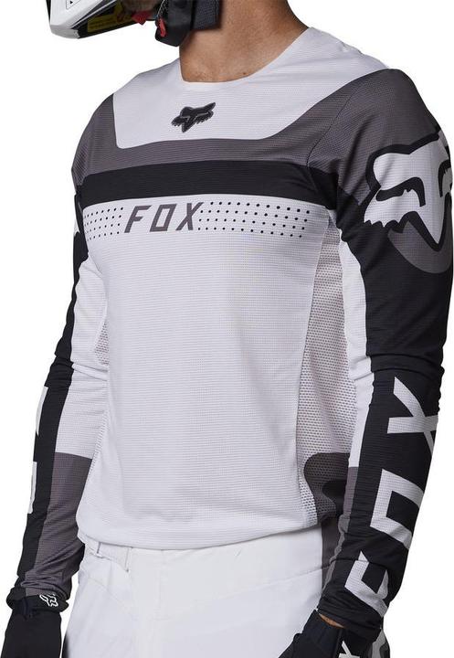 Image du produit Fox Jersey 23 Flexair Efekt Blk/Wht (2x)