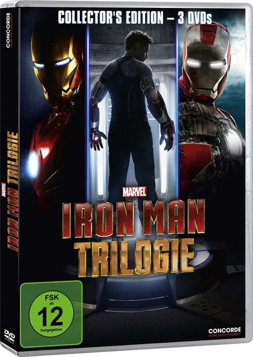 Actual product image Iron Man Trilogy Collector's Edition (DVD, 2014, German)