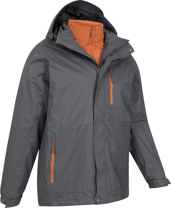 Immagine prodotto Mountain Warehouse Bracken Extreme Giacca Impermeabile 3 In 1 Uomo (M)