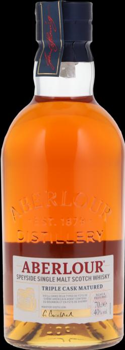Actual product image Aberlour TRIPLE CASK Speyside Single Malt 40% Vol. 0,7l in gift box (Single Malt)