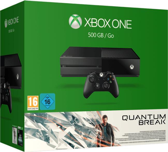 Actual product image Microsoft XBOX One 500GB Bundle, Quantum Break and Alan Wake
