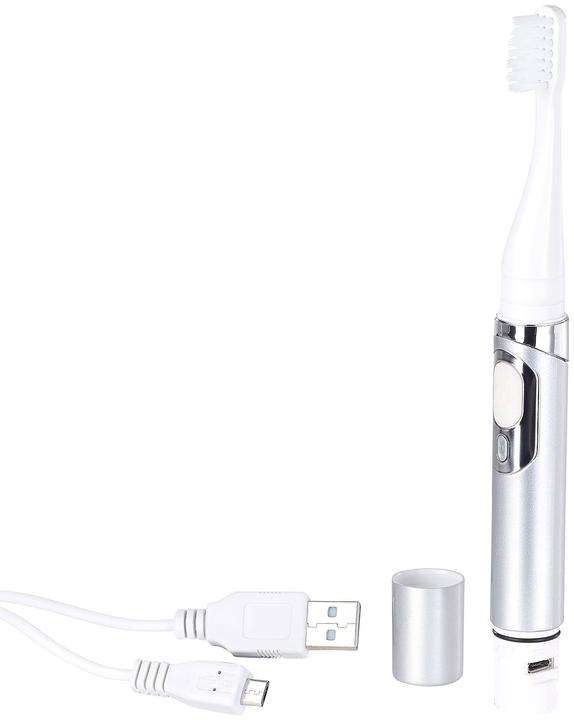 Immagine prodotto Newgen medicals Spazzolino sonico elettrico USB a batteria da viaggio (Spazzolino sonico)