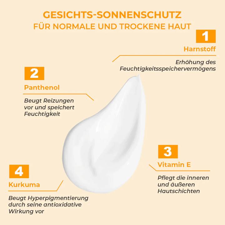 Immagine prodotto Sinoz Sonnenschutzcreme SPF50+ gegen dunkle Flecken 50ml (Crema solare, SPF 50+)