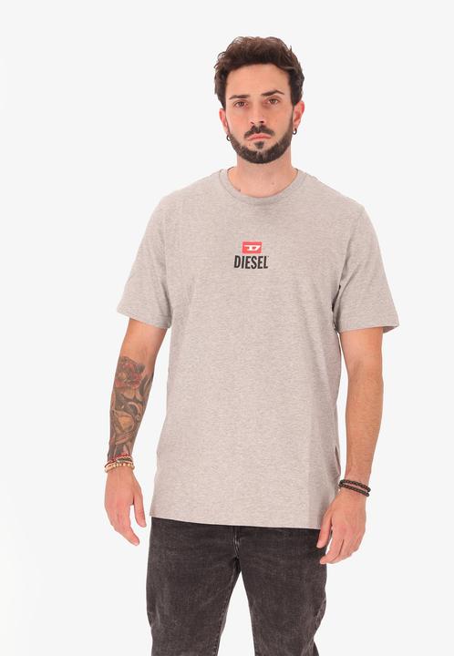 Actual product image Diesel T-Shirt Herren Cinder 100% Baumwolle - Casual Fit (L)