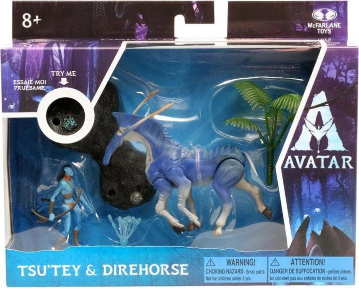 Produktbild McFarlane Avatar - Aufbruch nach Pandora Actionfiguren Tsu'tey & Direhorse