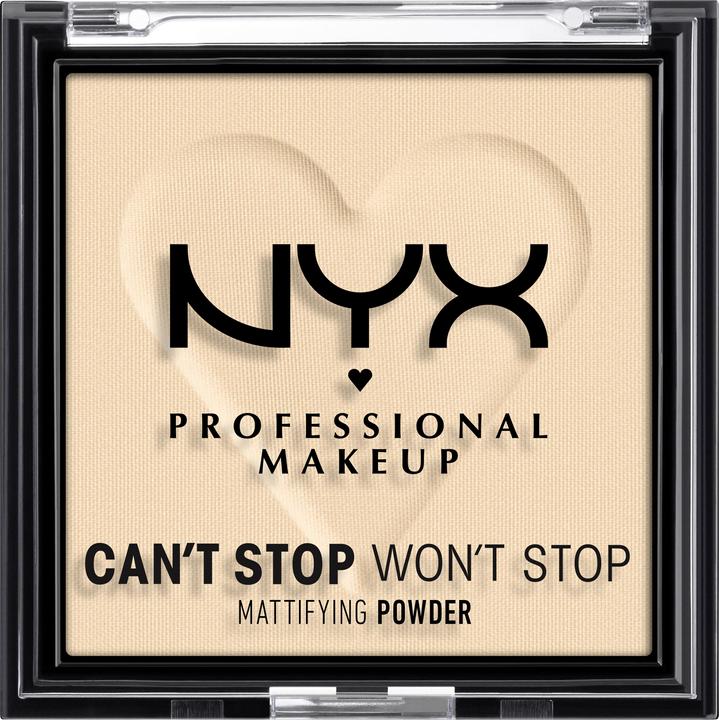 Image du produit NYX Professional Make-Up Poudre Can't Stop Won't Stop Mattifying 02 Light (02 Light)