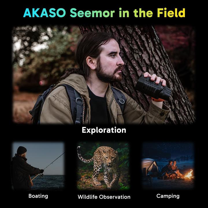 Immagine prodotto Akaso Seemor 200 Digital Binoculars With Ia