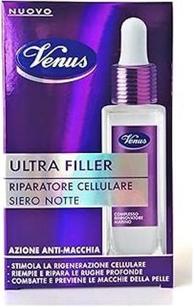 Actual product image Venus Optic Venus Ultra Filler Cellular Repair Night Serum With Marine Complex, Hyaluronic Acid And Niacin