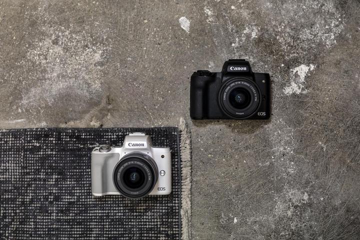 Produktbild Canon EOS M50 Kit - Import (15 - 45 mm, 24.10 Mpx, APS-C / DX)