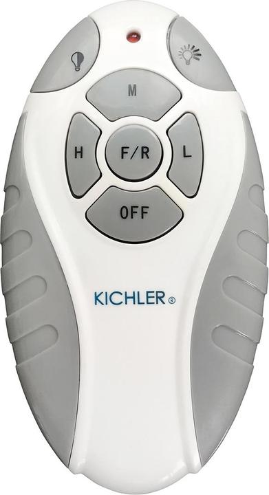 Produktbild Elstead Lighting Eris leiser Deckenventilator mit LED Licht Ø152cm IP44 Aussenbereich + Fernbedienung Walnuss