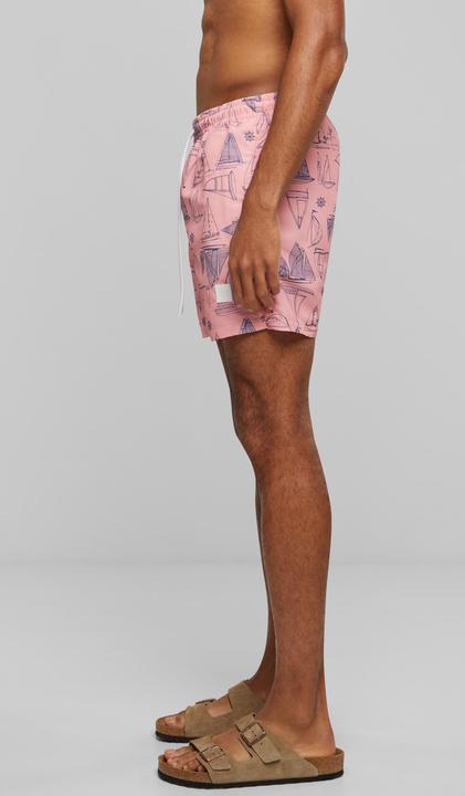 Actual product image Urban Classics Pattern Swim Shorts (L)