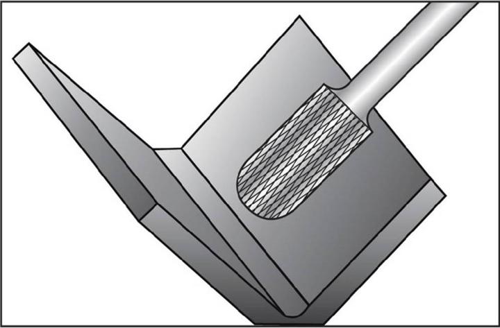 Image du produit Ruko Fraise TCT forme C cylindrique ronde