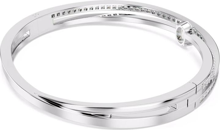 Produktbild Swarovski Hyperbola Armreif Verschiedene Schliffe Weiss (18.50 cm, Swarovski Metall)