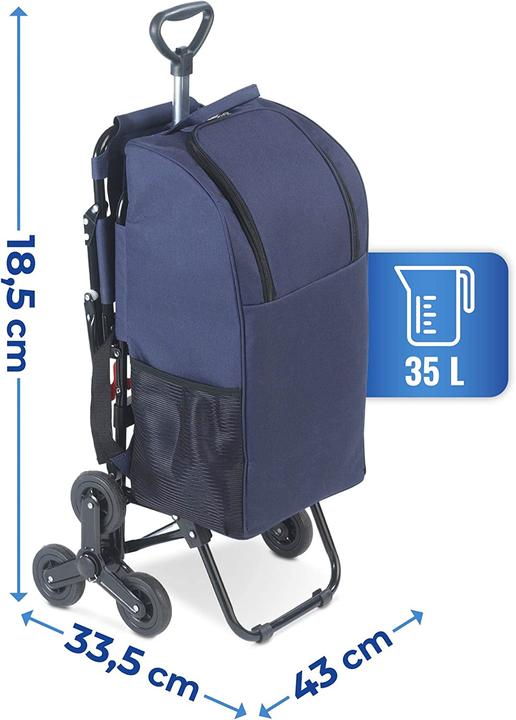 Produktbild Wenko Einkaufstrolley mit Sitz