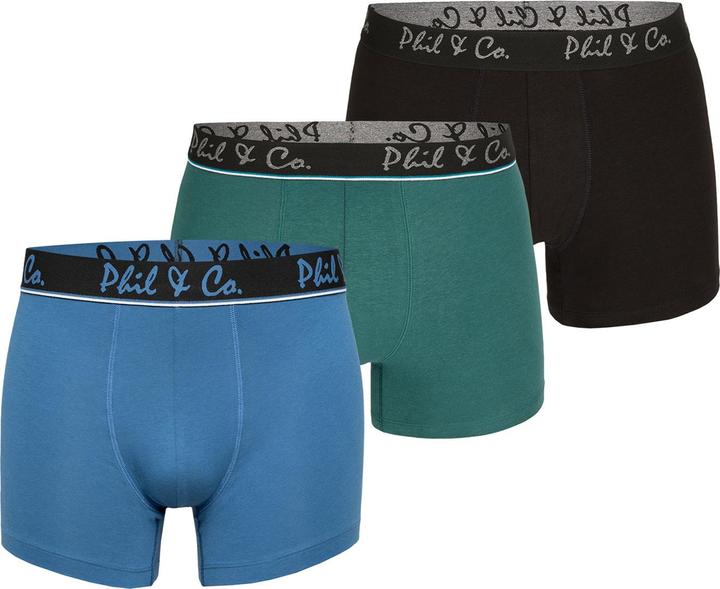 Phil & Co. Berlin Retro Boxer Jersey Core (XL, 3er Pack)