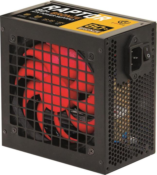 Rebeltec ATX power supply RAPTOR 600W BRONZE 80+ Single Rail DC-DC (600 W)