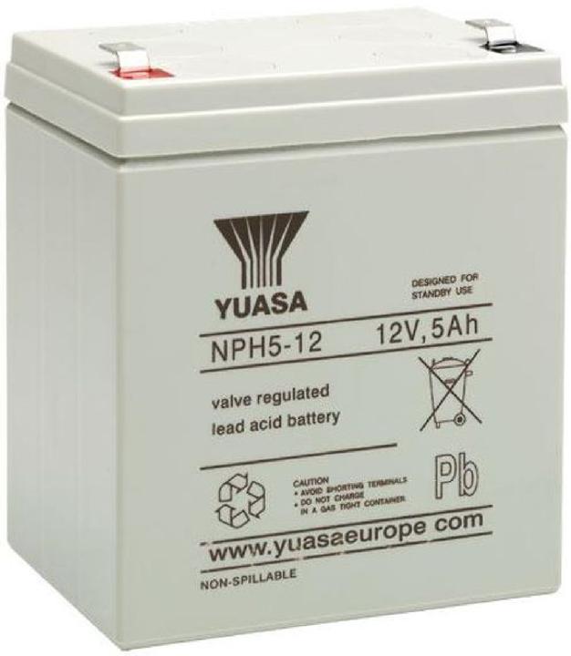 Produktbild Yuasa NP sealed lead acid battery (12 V, 5000 mAh)