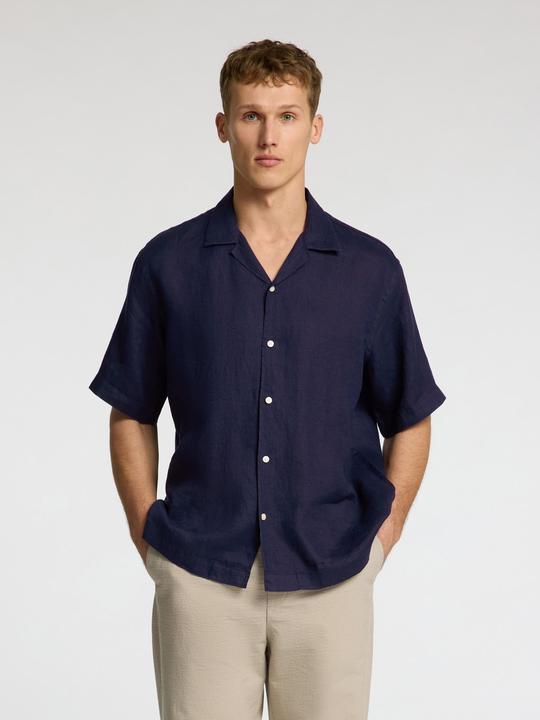 Image du produit Selected Homme 100% Leinen Kurzarmhemd (L)