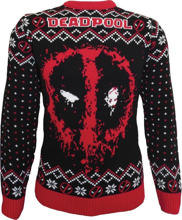 Produktbild Deadpool Pullover weihnachtliches Design (M)