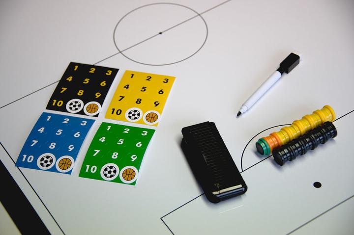 Actual product image Power Shot Magnetic tactics board football