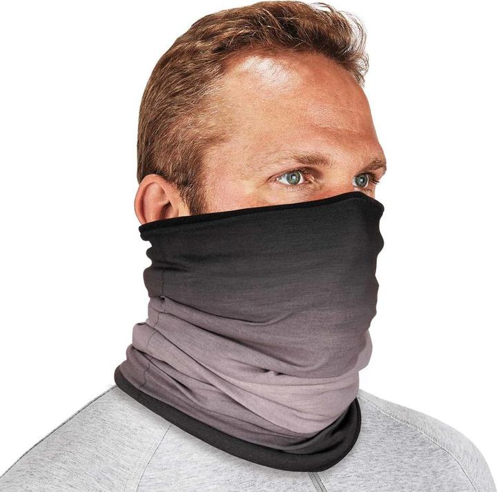 Actual product image Ergodyne Multifunctional scarf N-Ferno 6491, gradient grey (One size)