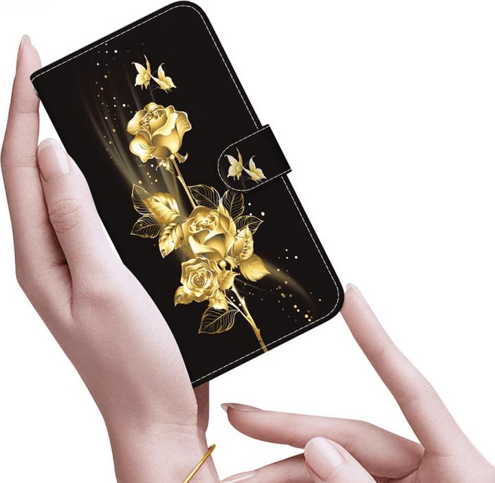 Produktbild Cover-Discount Galaxy S25 Ultra - Tasche Hülle mit Blüten Motiv (Samsung Galaxy S25 Ultra)