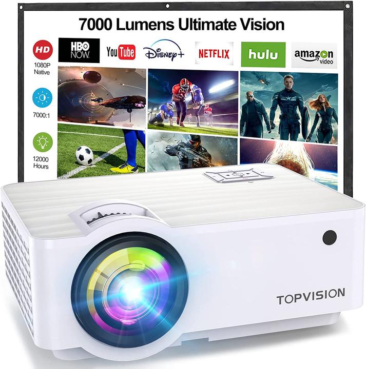Topvision Beamer (HD, 7000 lm)