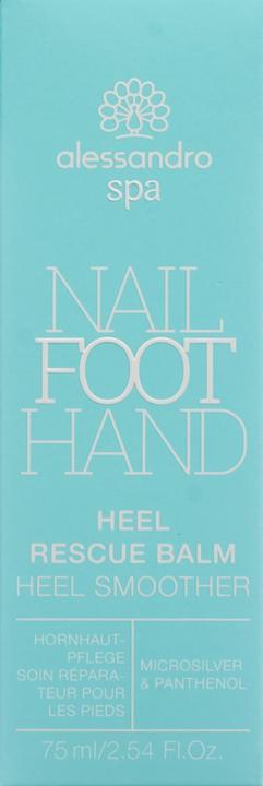 Produktbild Alessandro Spa - Foot Heel Rescue Balm (Fussdeodorant & -puder, 75 ml)