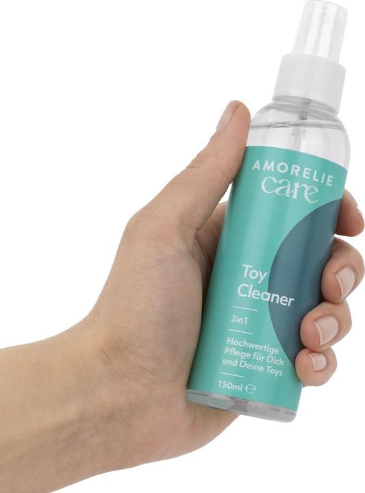 Actual product image Amorelie Nettoyant 2en1 pour sextoys & zones intimes (150 ml)